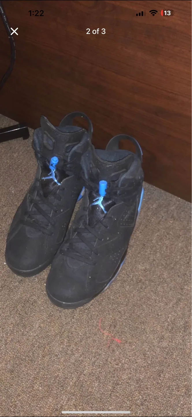 Jordan unc 6s size 10, cond 8/10 thumbnail