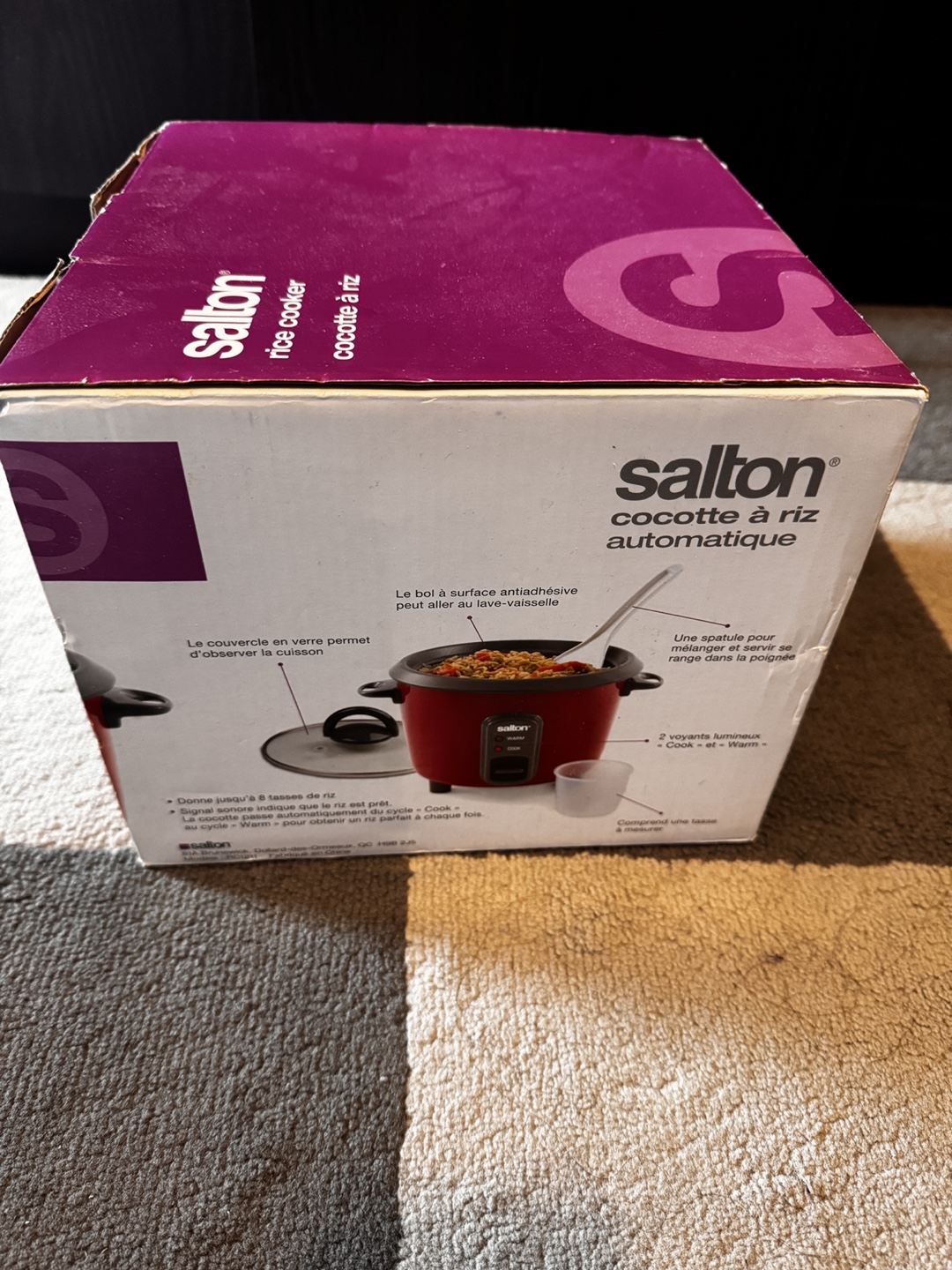 Salton Automatic Rice Cooker - photo 3