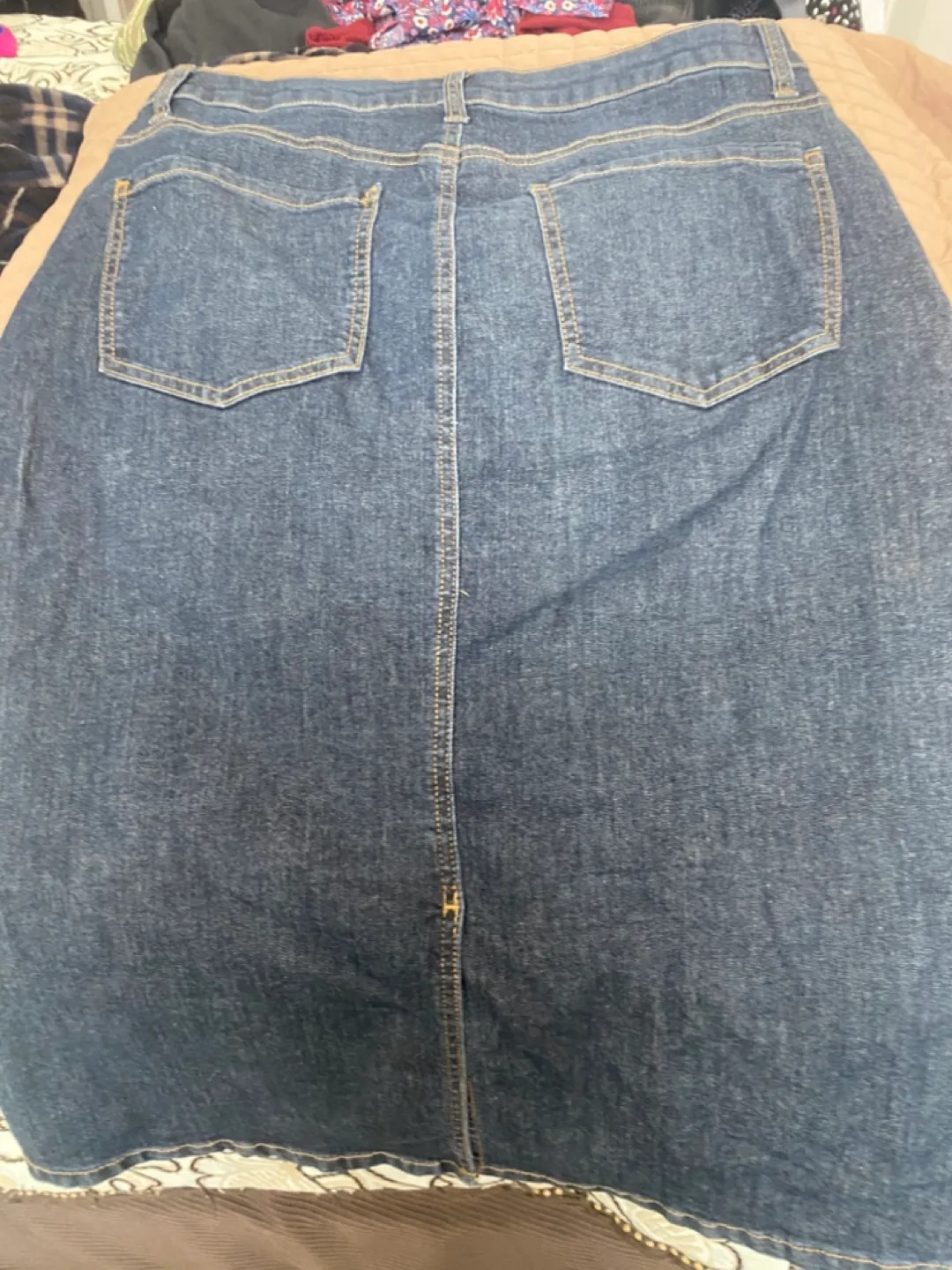 Women's Denim Midi Skirt thumbnail