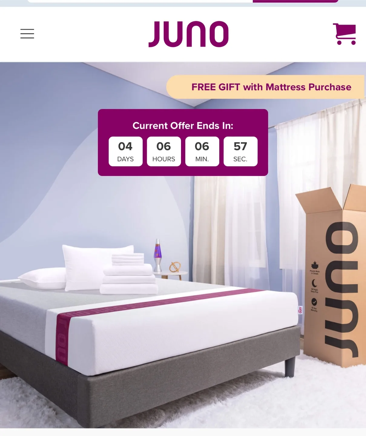 Juno Cool+ Queen Mattress thumbnail