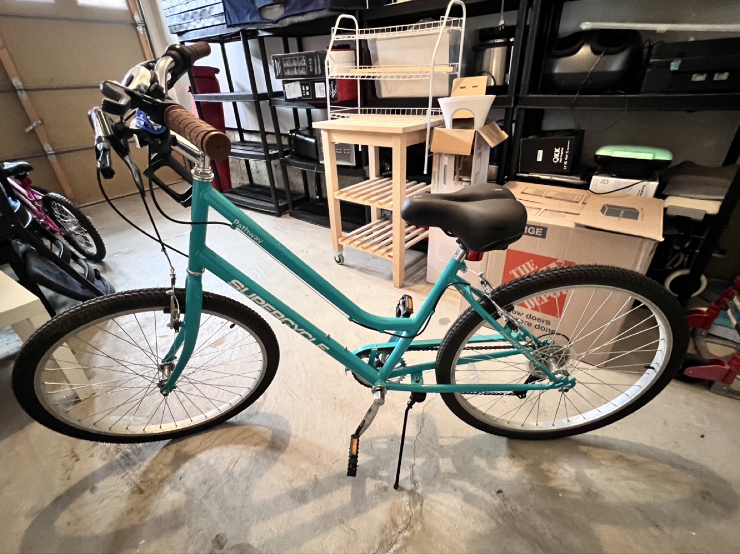 Supercycle Pathway Women's Teal Cruiser Bike
