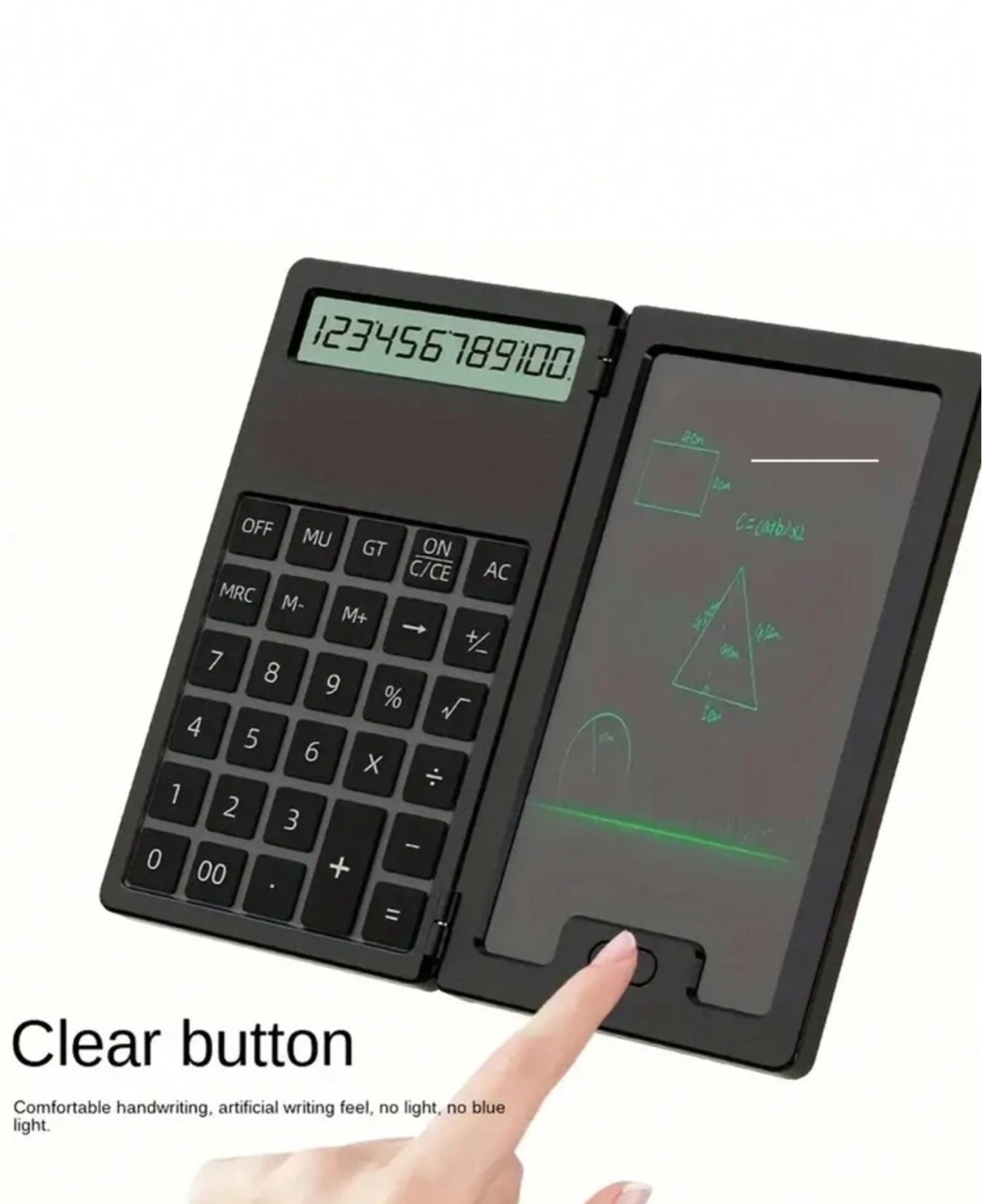 Calculator with LCD Writing Pad - photo 2
