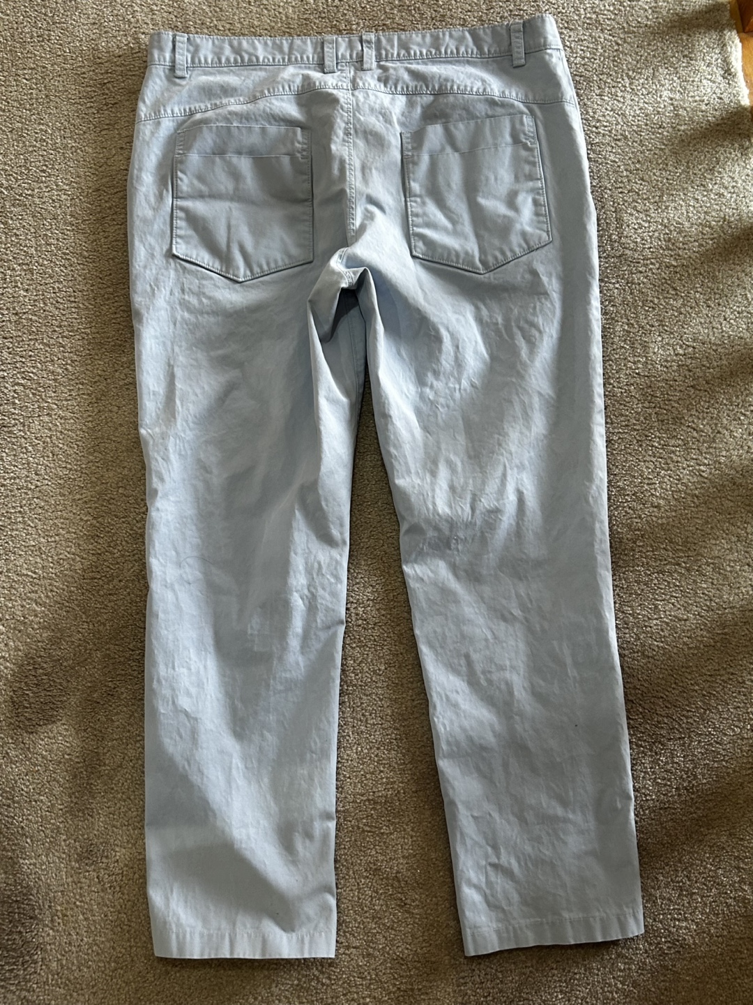 Men's Tristan Light Blue Chino Pants - Size 36 - photo 2