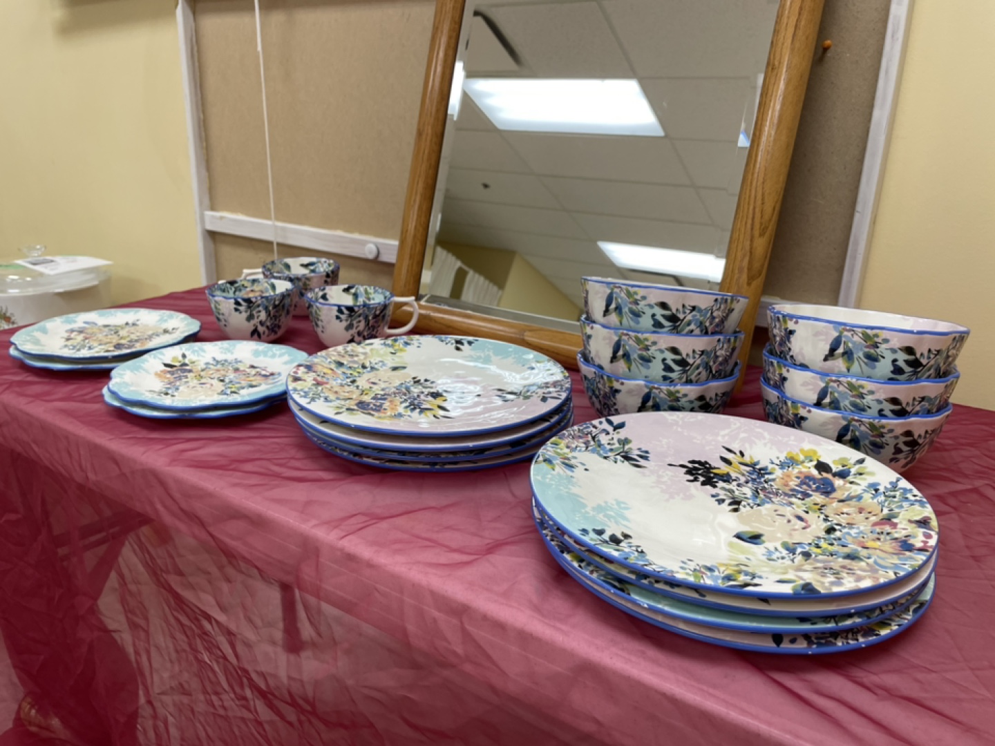 Gardenshire Anthropologie Floral Dinnerware Set