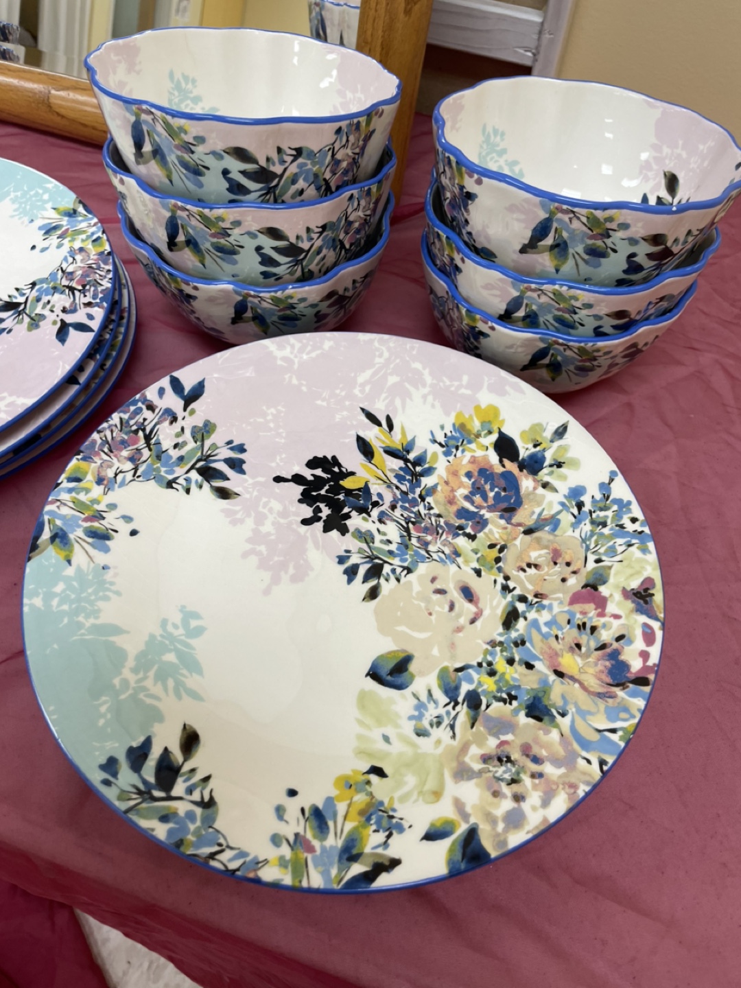 Gardenshire Anthropologie Floral Dinnerware Set - photo 3