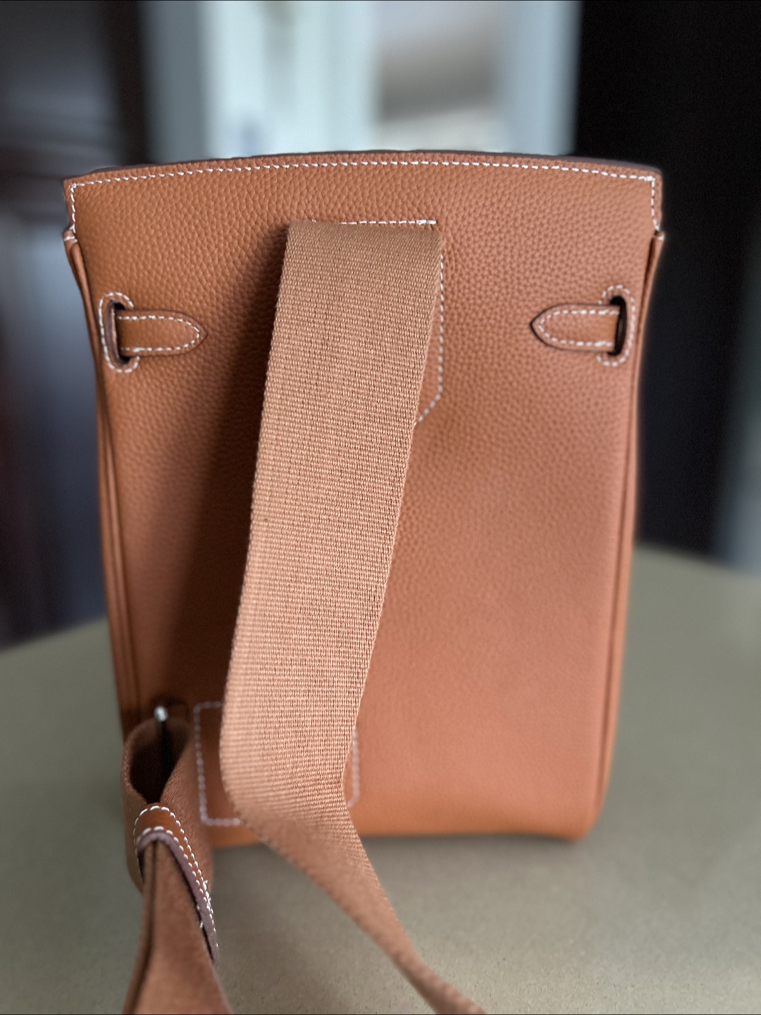 Authentic leather crossbody bag - photo 3