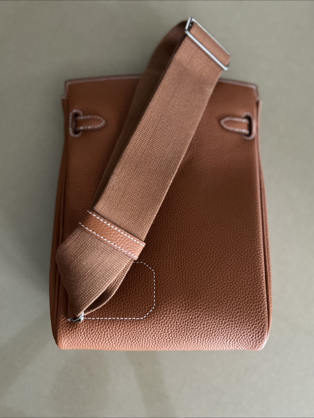 Authentic leather crossbody bag - photo 4