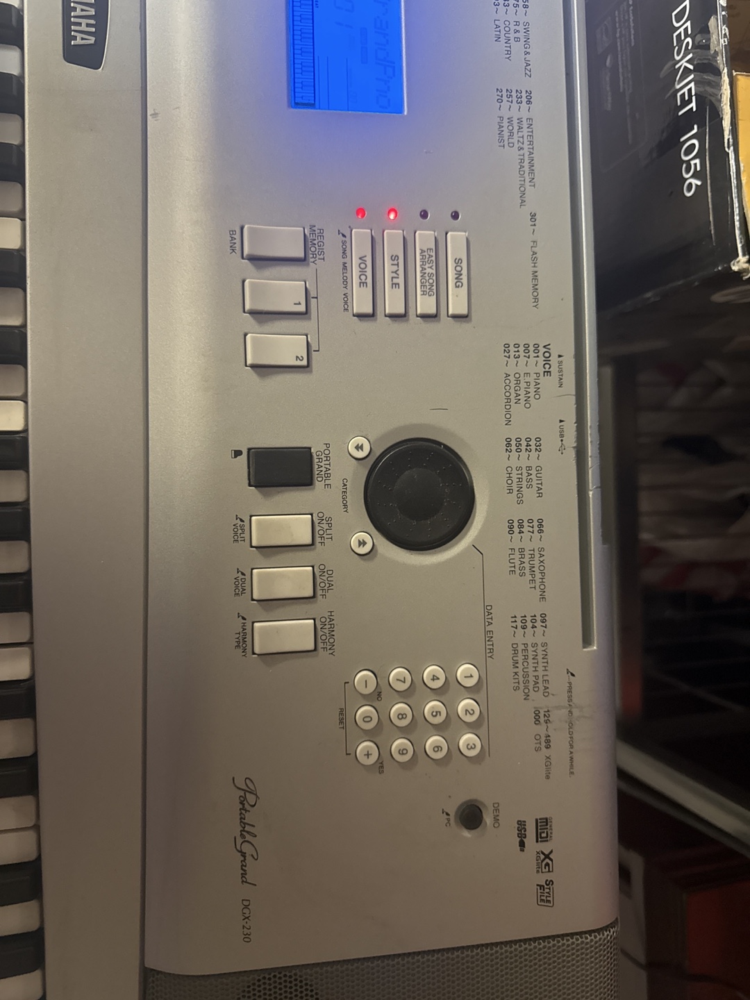 Yamaha DGX-230 Portable Keyboard - photo 4