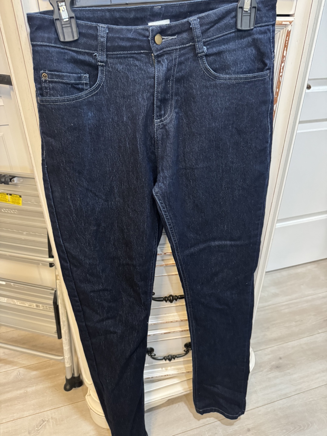 Men Dark Wash Skinny Jeans Size 30 - photo 2