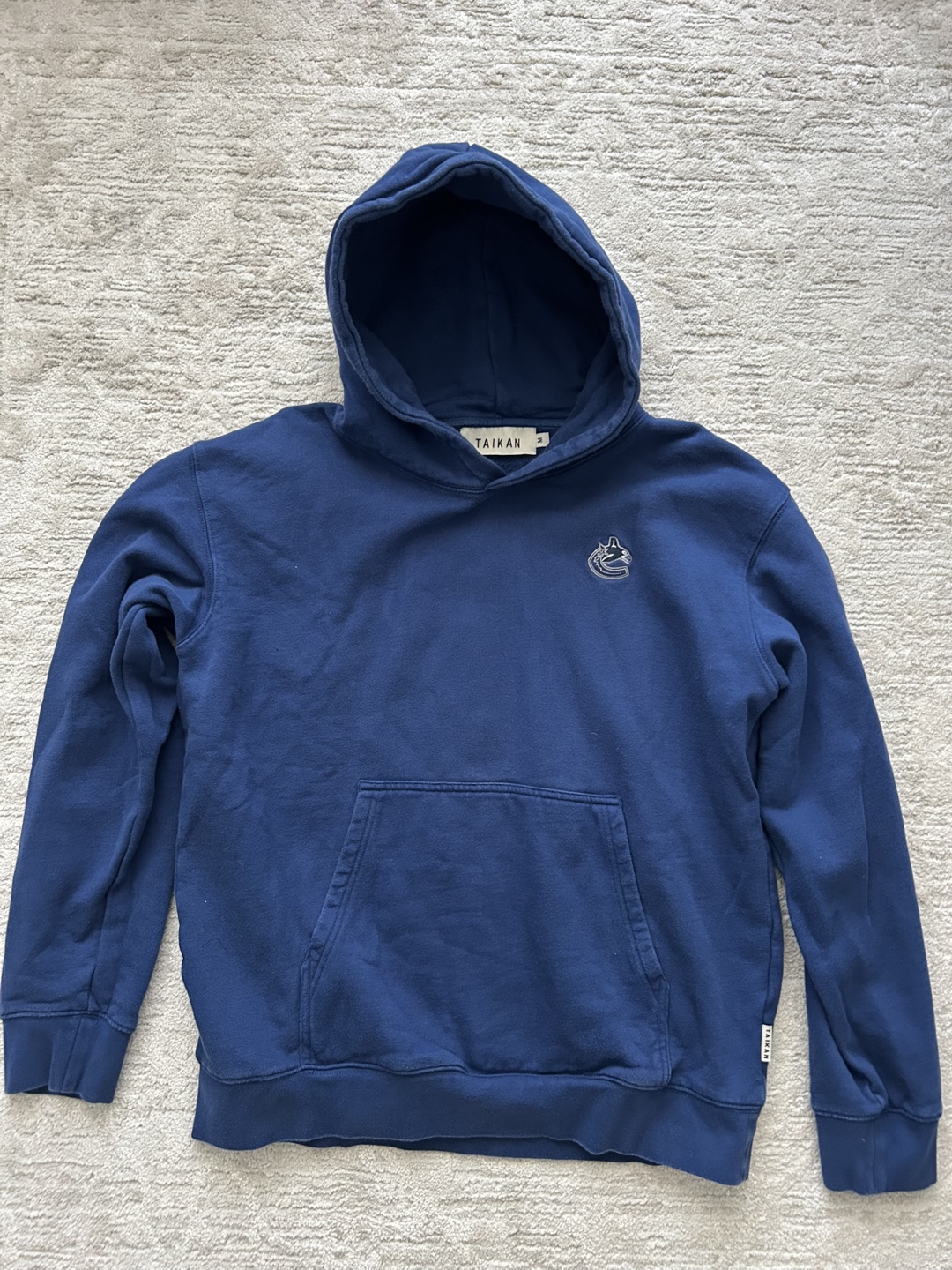 Canucks Taikan Men's Blue Hoodie