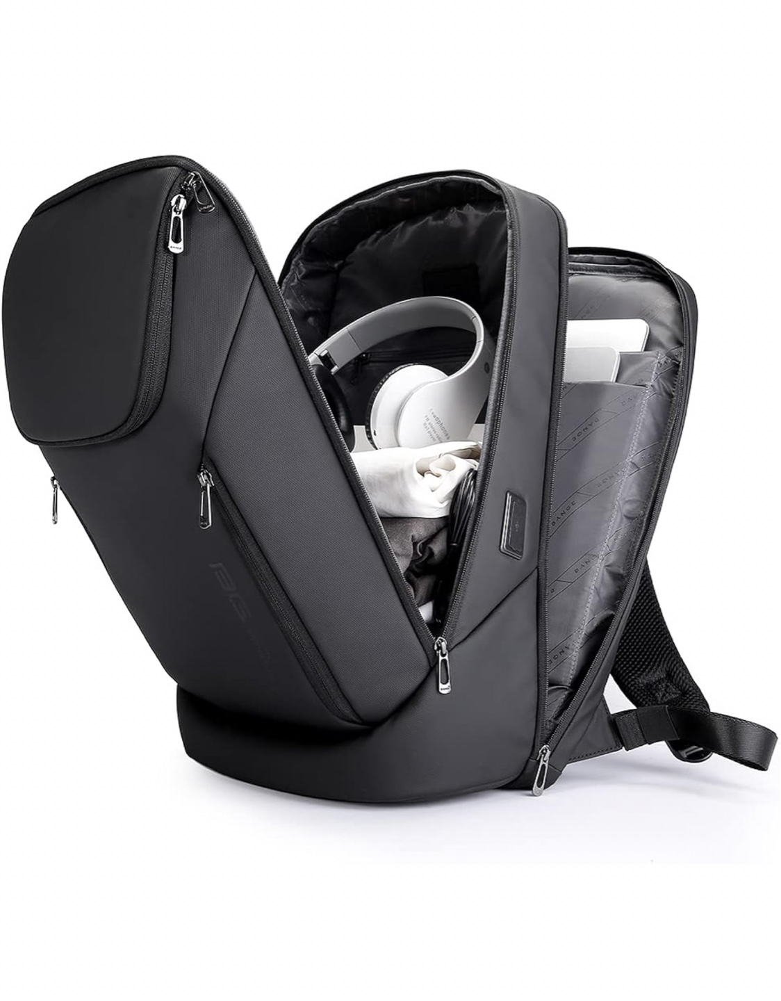 BOSTANTEN Anti-theft Travel Backpack, Black, Medium