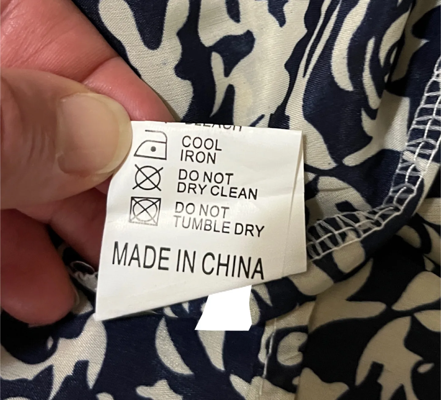 Liva Girl women’s XXL sleeveless floral dress, navy cream roses image indicator(8)