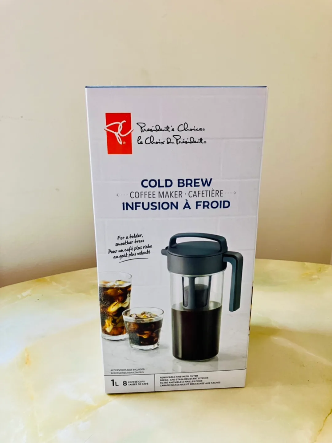 BNIB PC Brand Cold Brew Coffee Maker thumbnail