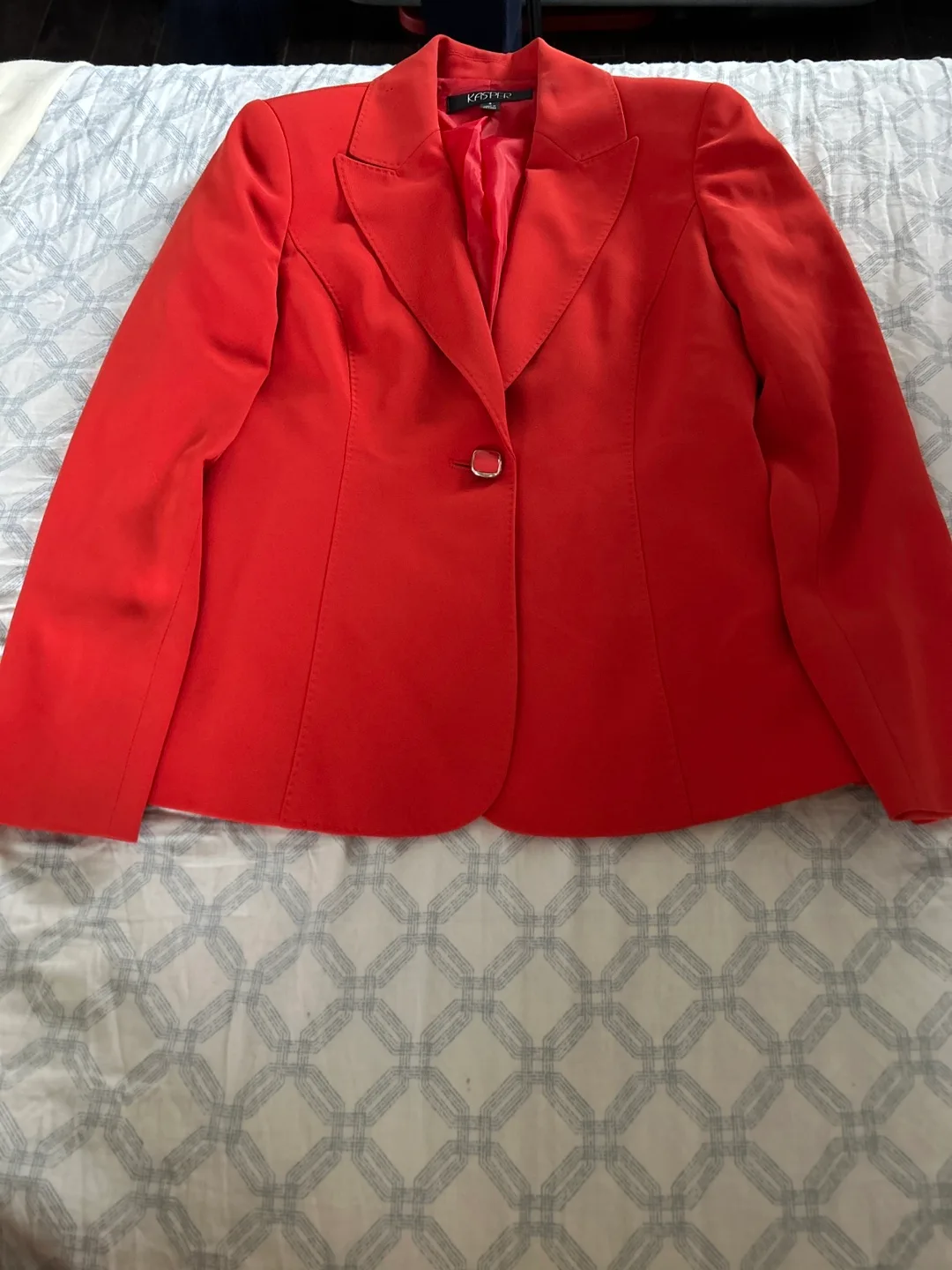 Red EDITED Blazer Jacket thumbnail