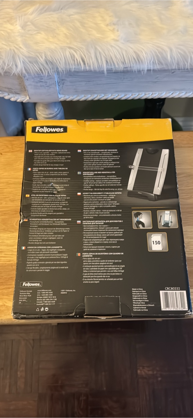 Fellowes Desktop Copyholder with Memo Board - photo 2