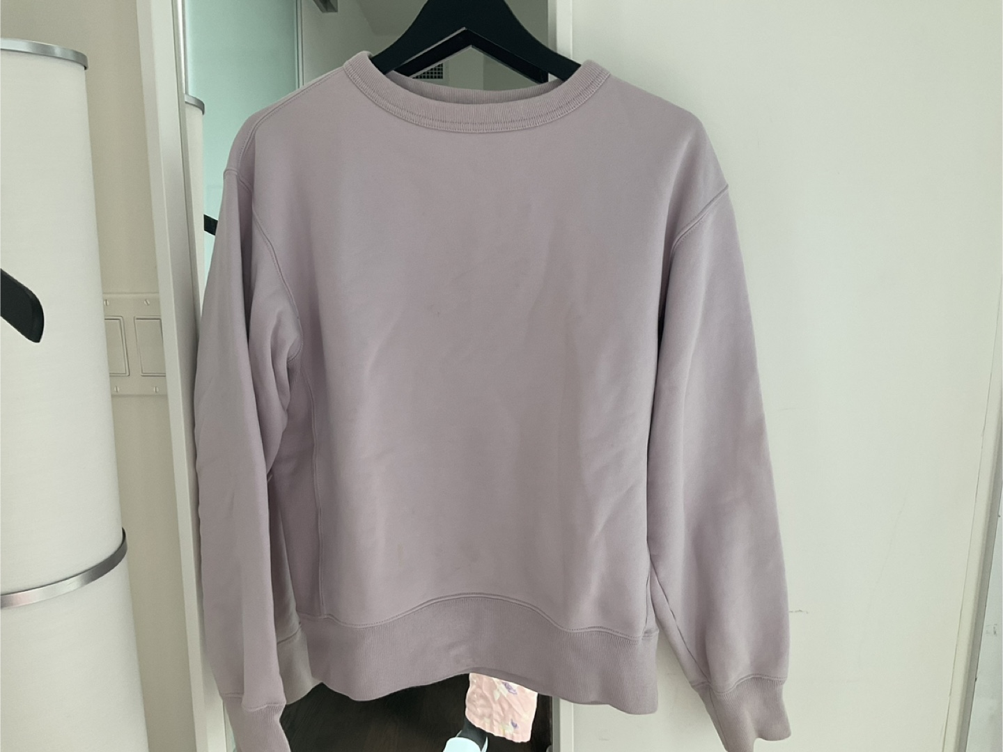 Lavender Uniqlo Crewneck Sweatshirt - Size Small