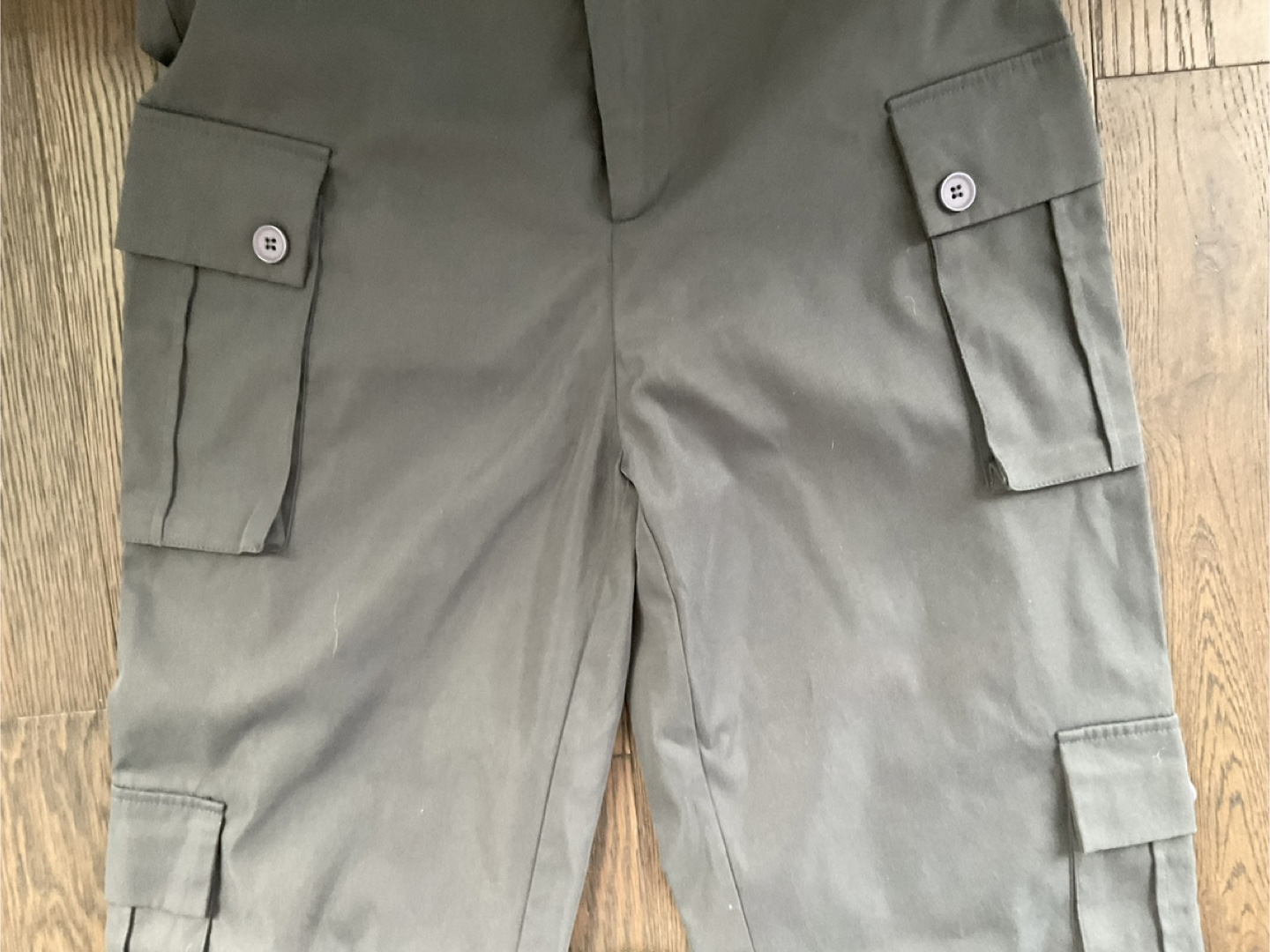 Dark Grey Cargo Pants - photo 3