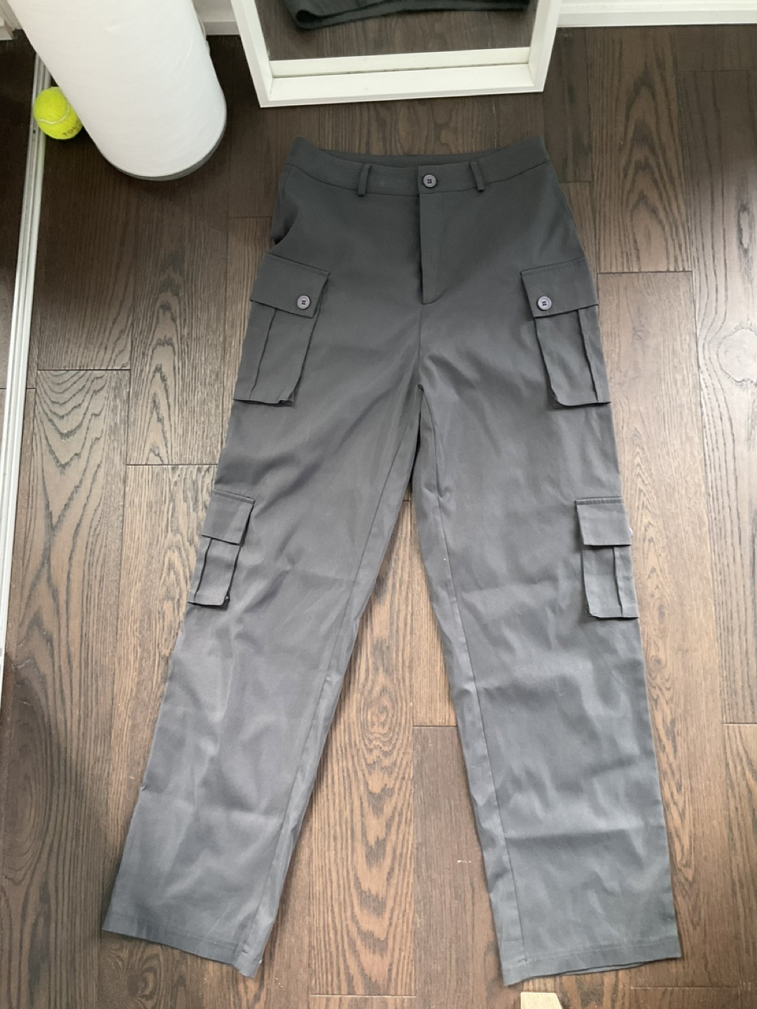 Dark Grey Cargo Pants