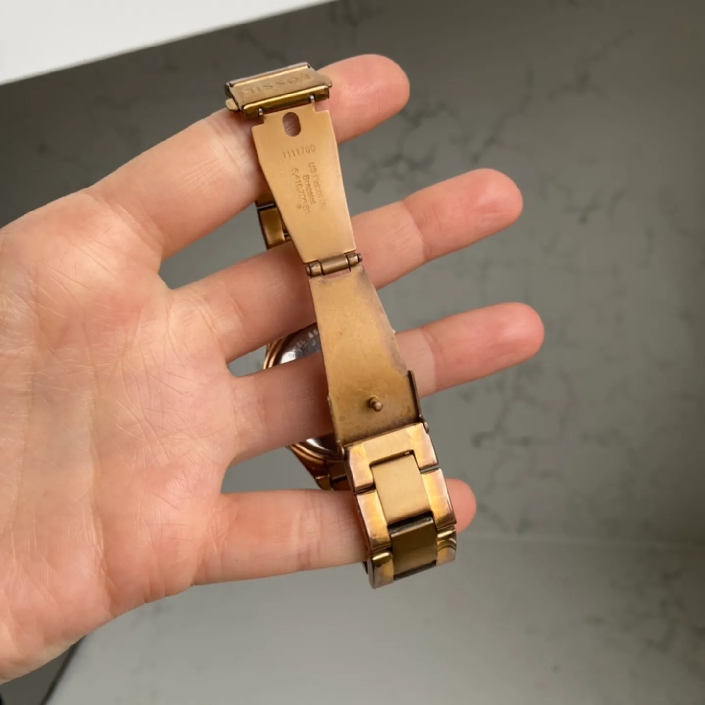 Women’s Fossil Rose Gold Tone Watch image indicator(6)