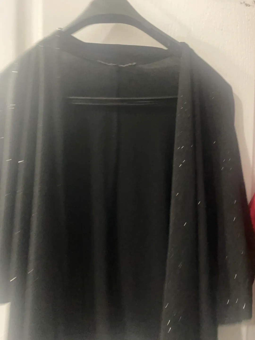 Laura Petite's Black Sparkle Bolero - Size M thumbnail