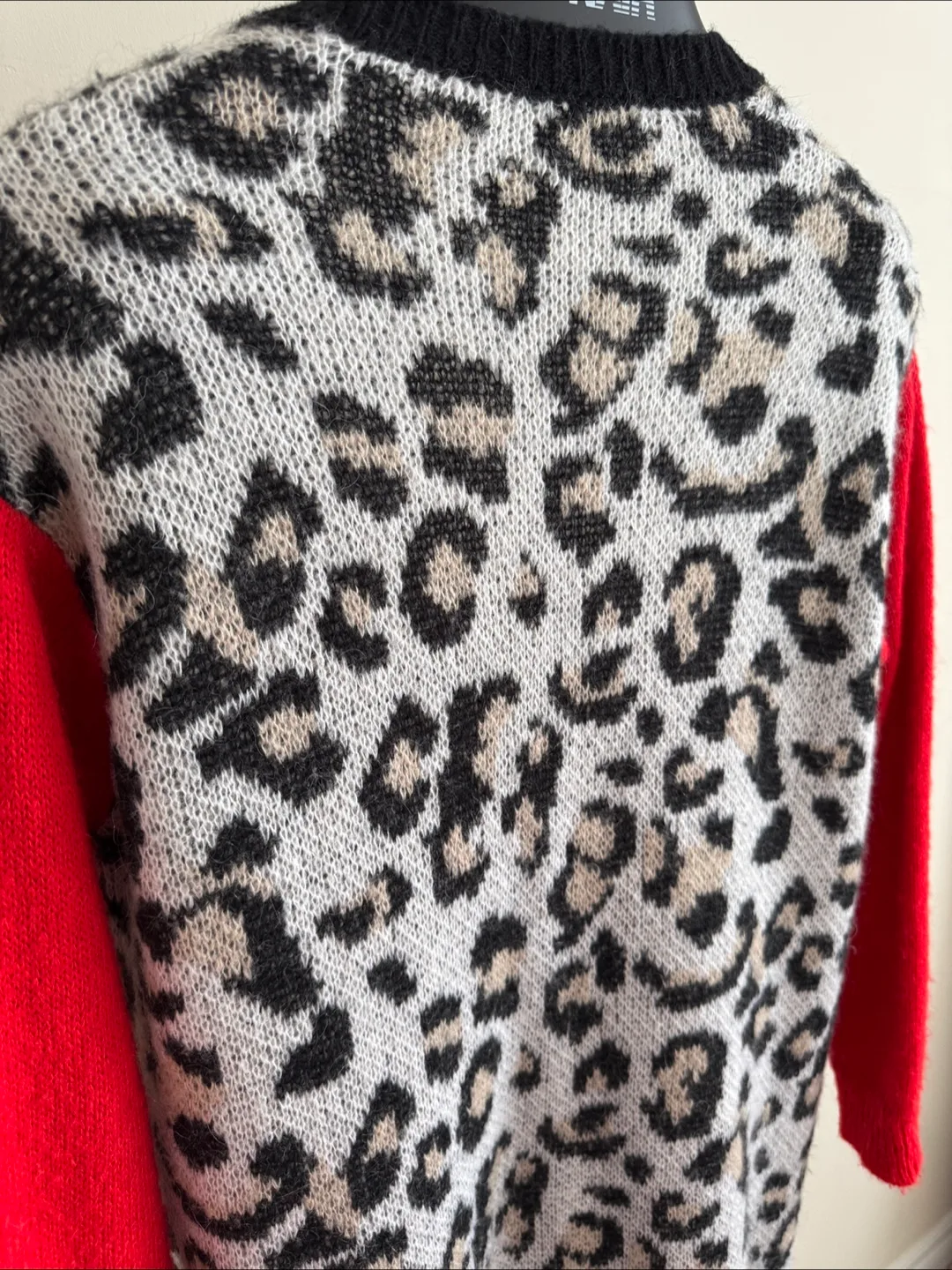 Women's Leopard Print Cardigan Sweater image indicator(4)