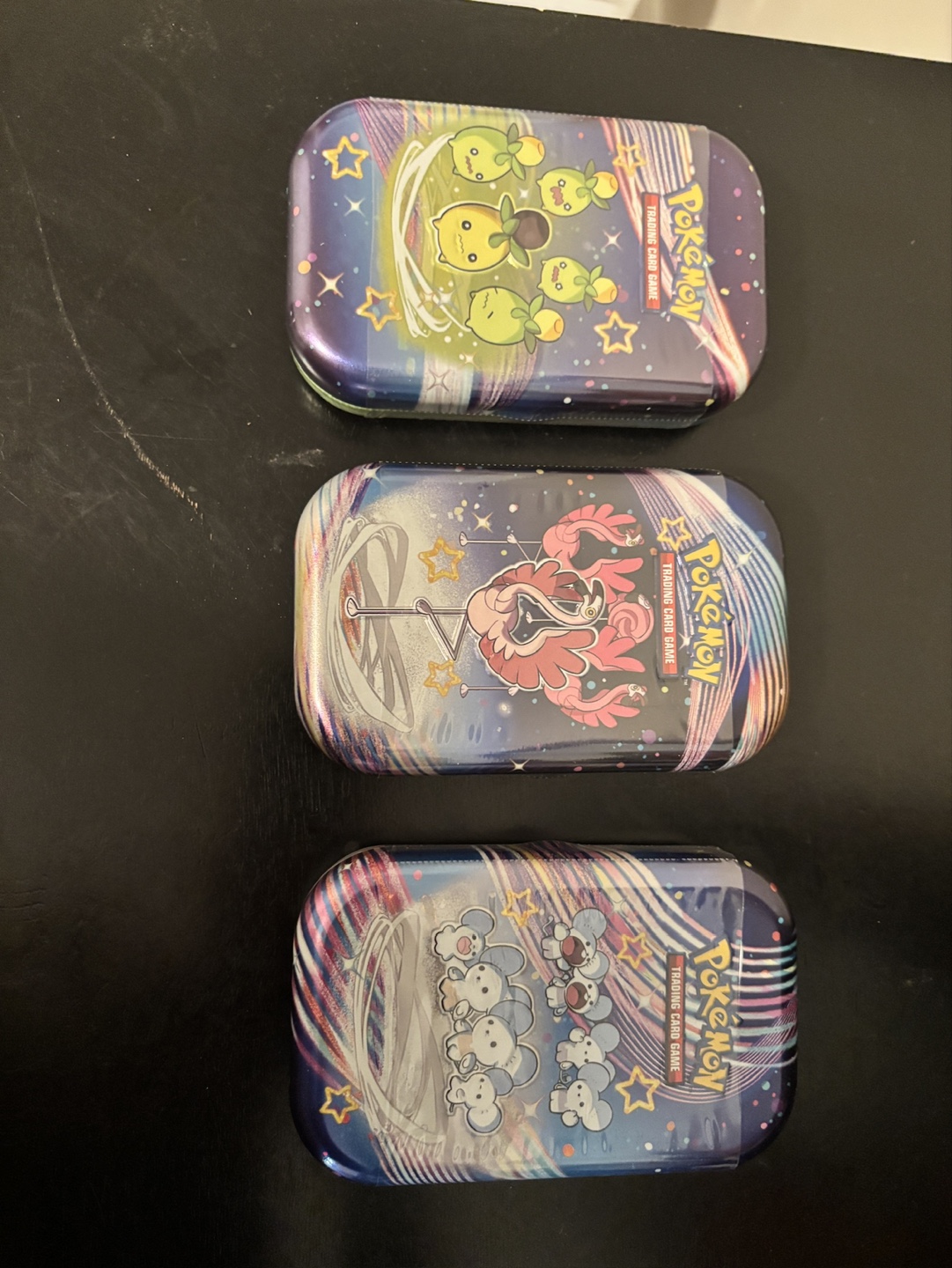 Paldean fates mini tins