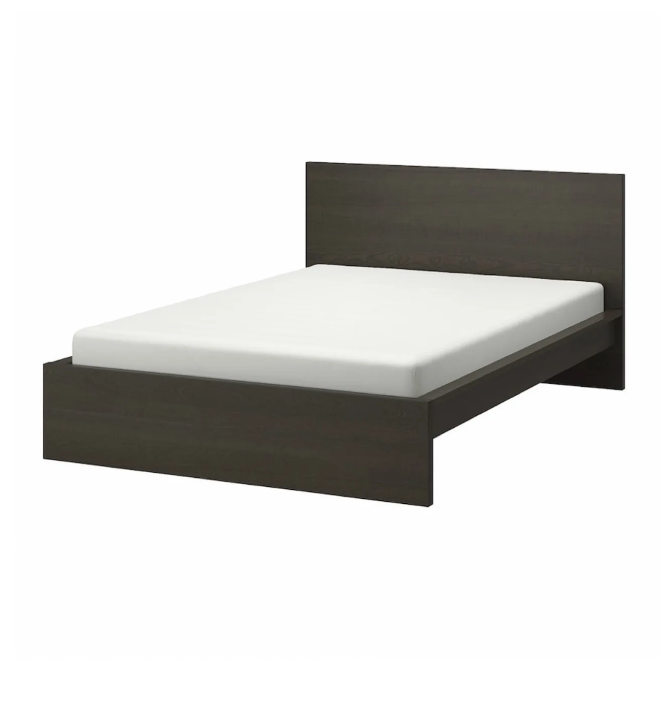 IKEA MALM Bed Frame with Storage, Dark Brown, Queen image indicator(2)