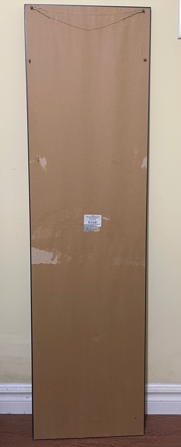 Walmart Full-length Black Framed Mirror - photo 3