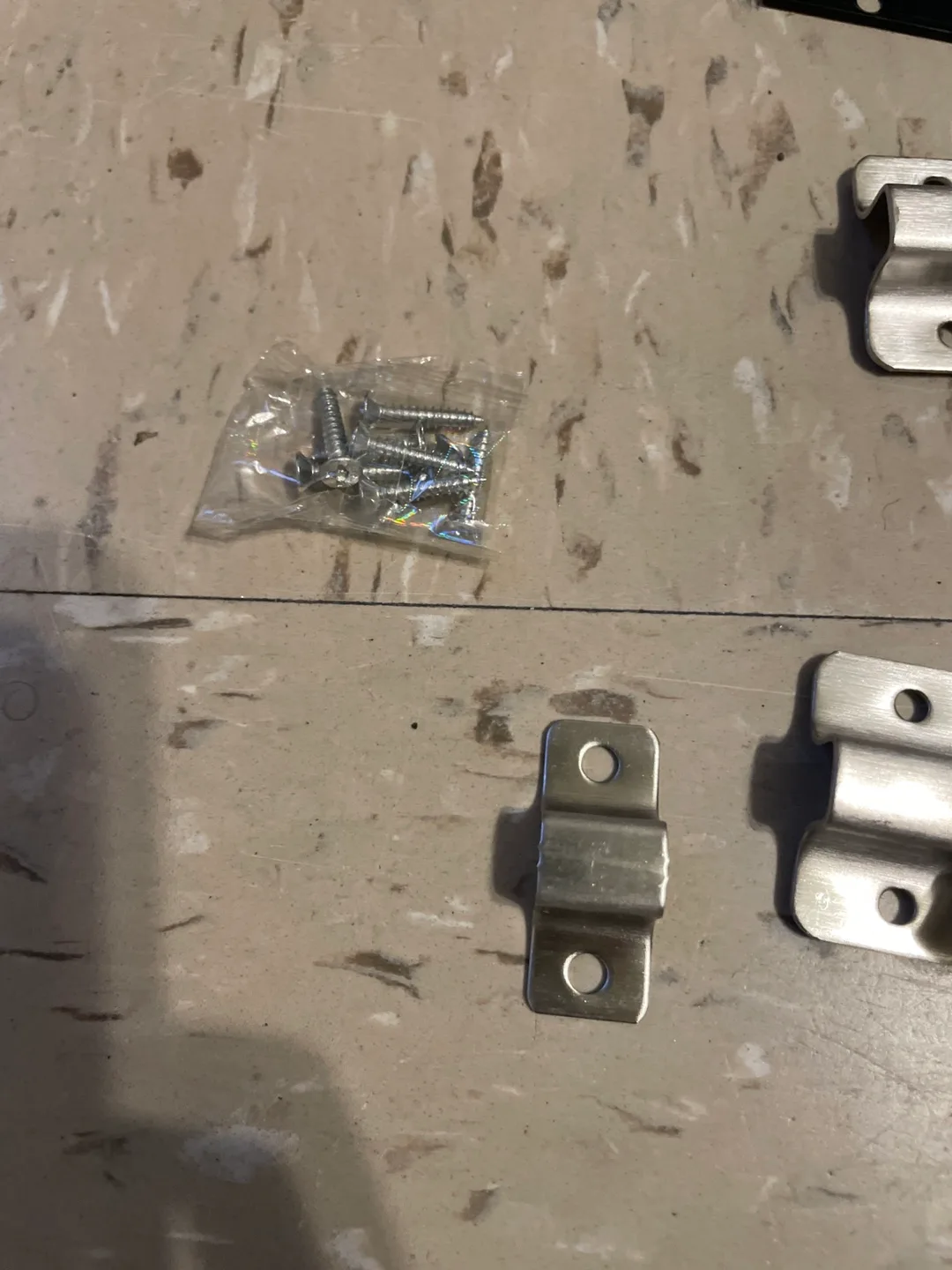 Sliding Door Bolts, Black and Silver image indicator(3)