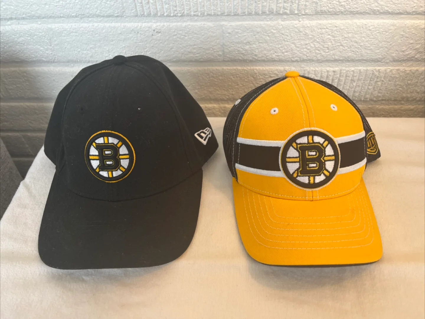 Black Boston Bruins Hat - New Era
