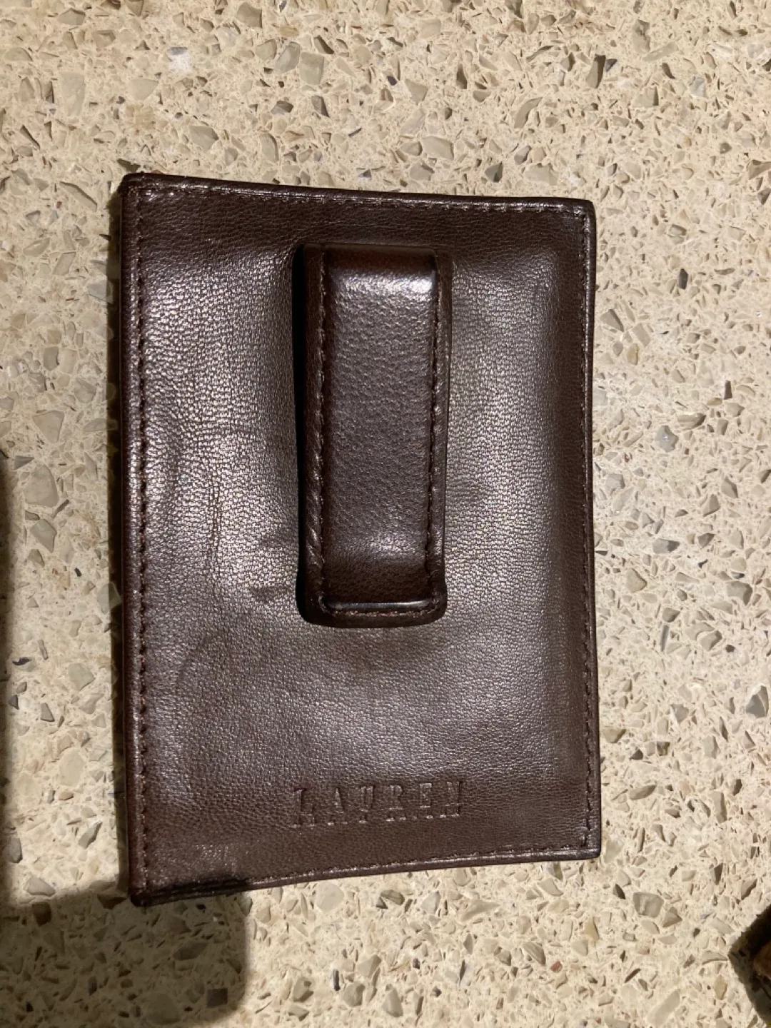 Two Leather Card Holders - Ralph Lauren & D&G image indicator(3)