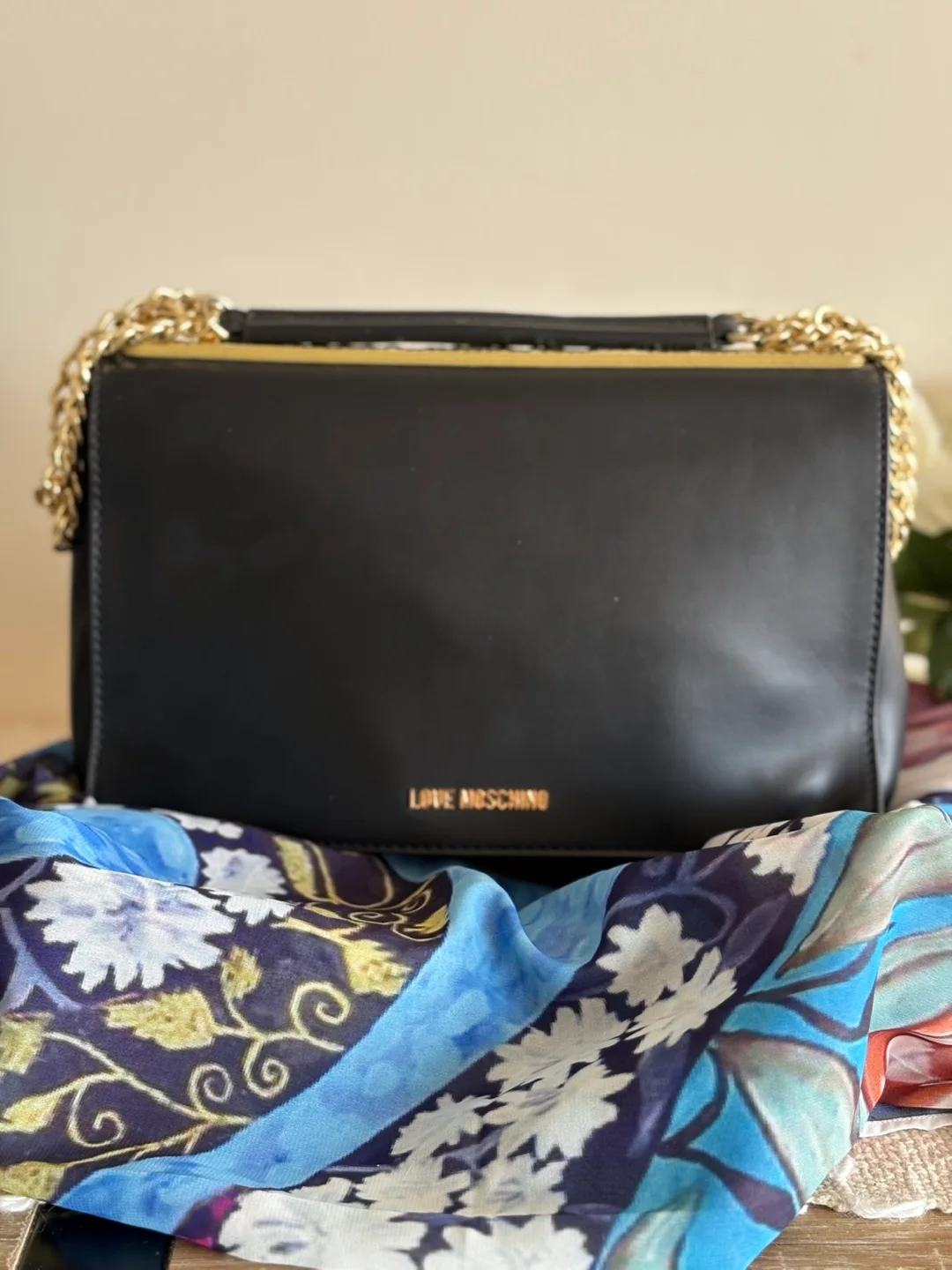 Love Moschino Black Chain Bag thumbnail