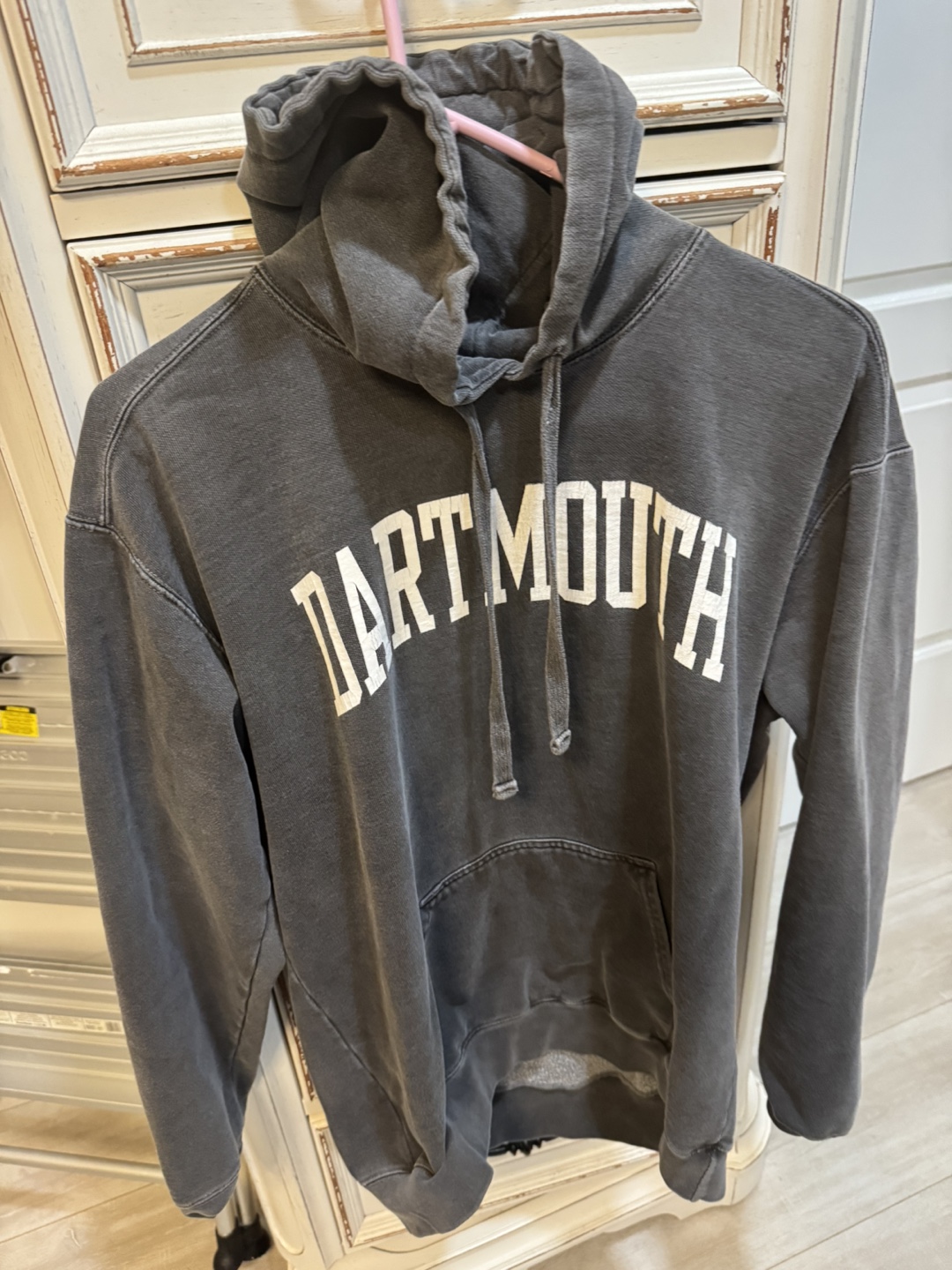 Dartmouth College Gray Hoodie Sweatshirt - photo 2