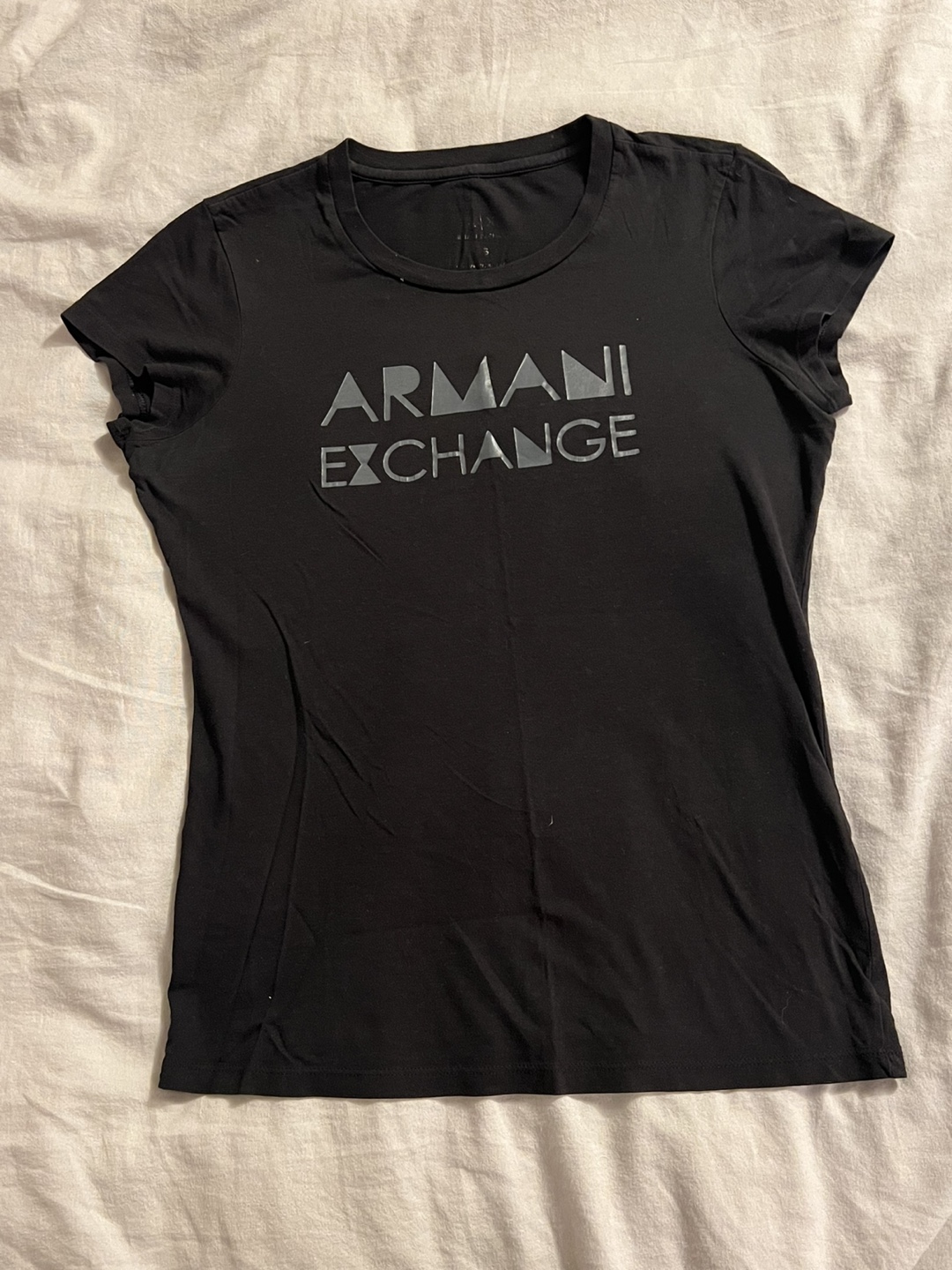 Armani Exchange Black T-Shirt