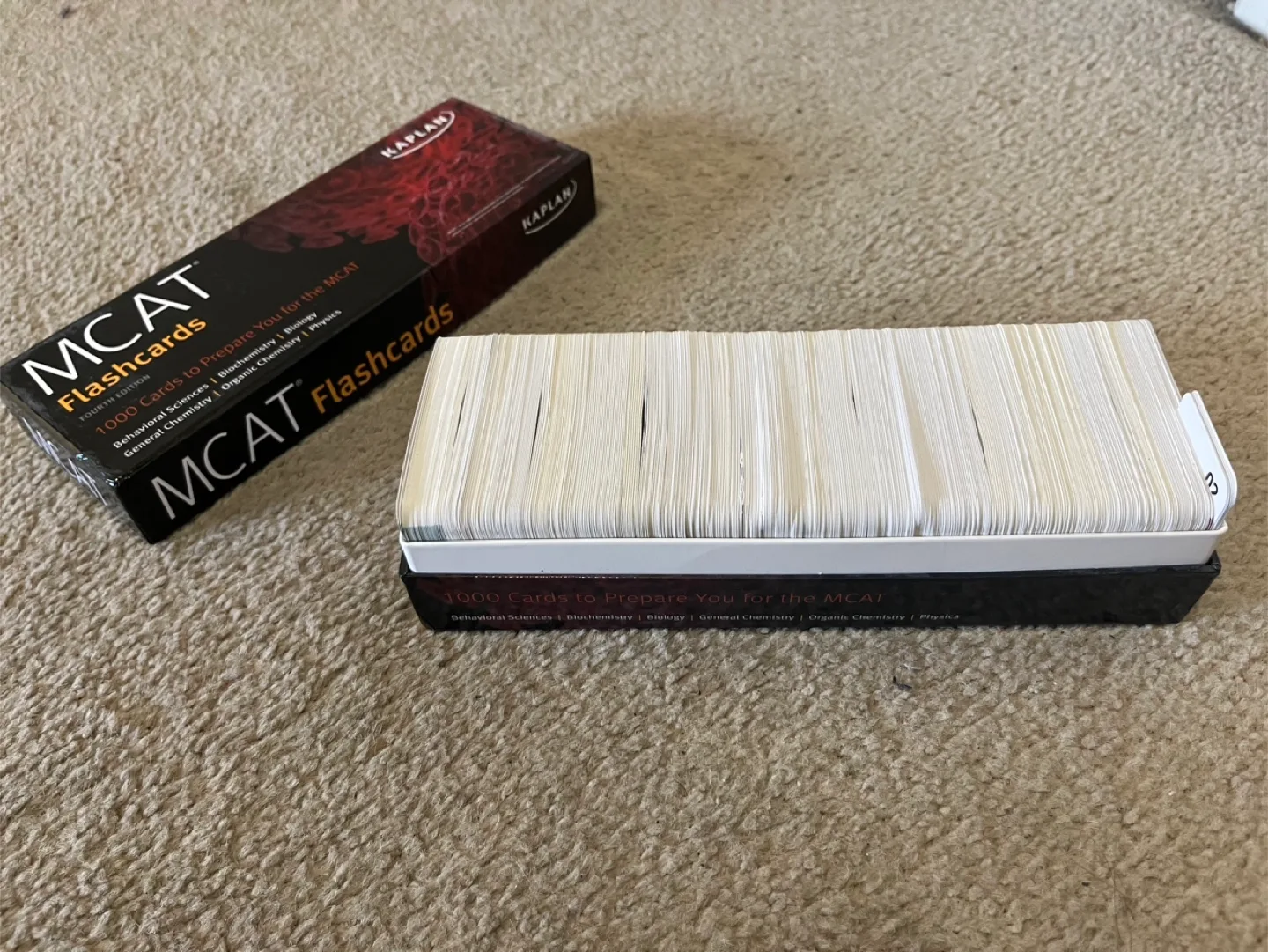 MCAT Prep Bundle: Kaplan Flashcards & Princeton Review Books image indicator(4)