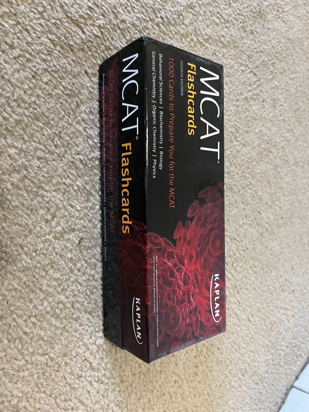 MCAT Prep Bundle: Kaplan Flashcards & Princeton Review Books image indicator(3)