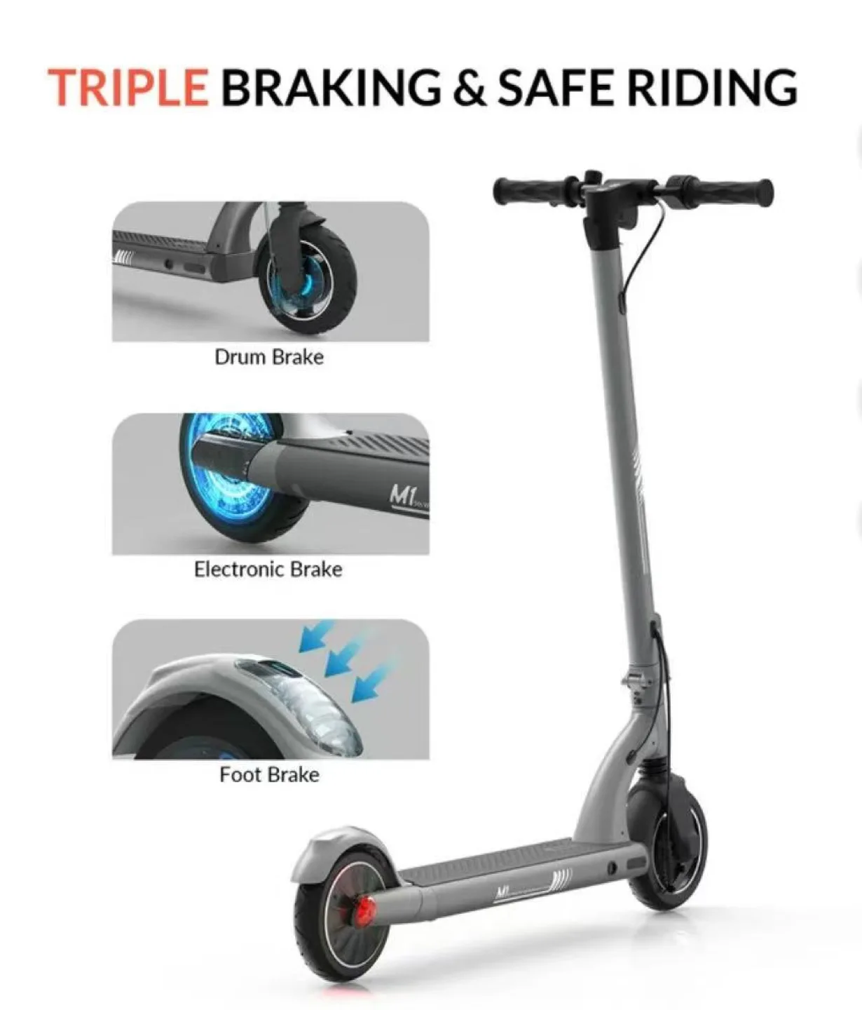 5th Wheel M1-iF Design Award Winning Electric Scooter image indicator(2)