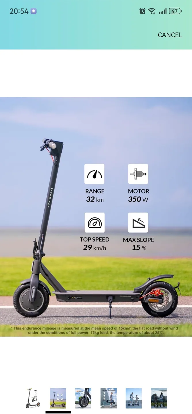 5th Wheel M1-iF Design Award Winning Electric Scooter image indicator(6)