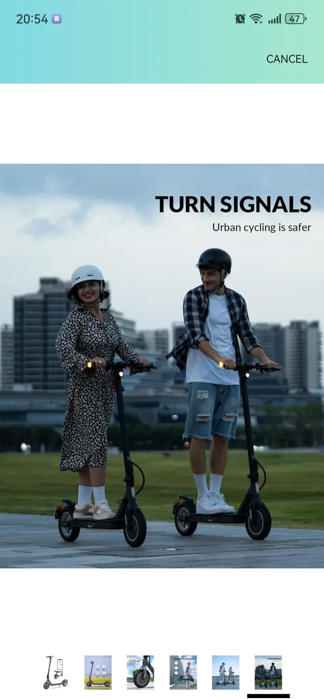 5th Wheel M1-iF Design Award Winning Electric Scooter image indicator(10)