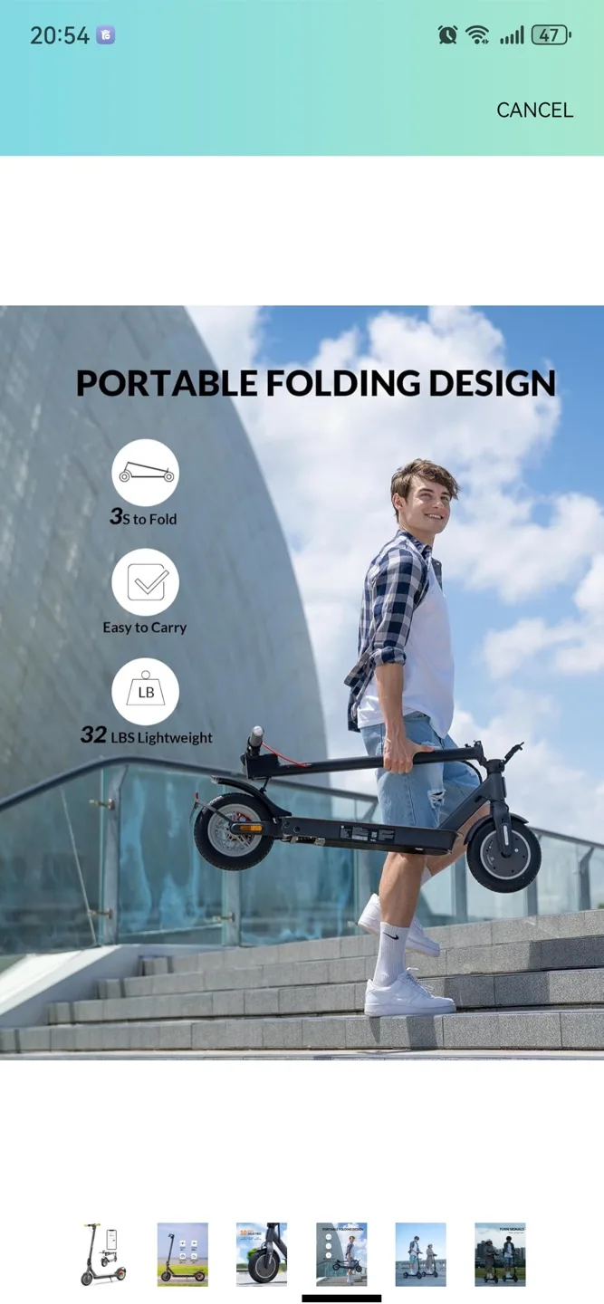 5th Wheel M1-iF Design Award Winning Electric Scooter image indicator(8)