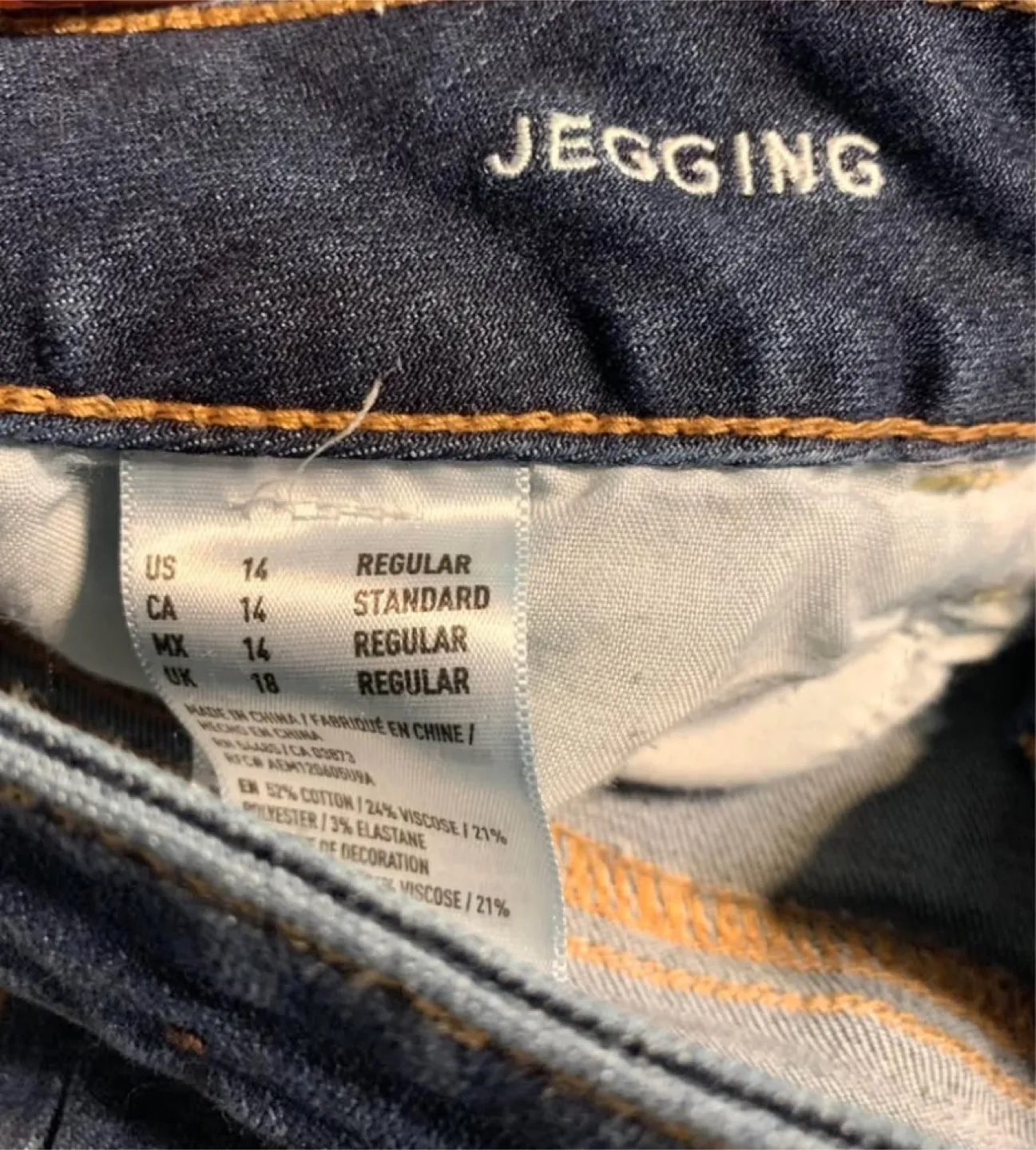 American Eagle Jeggings Size 14 image indicator(5)