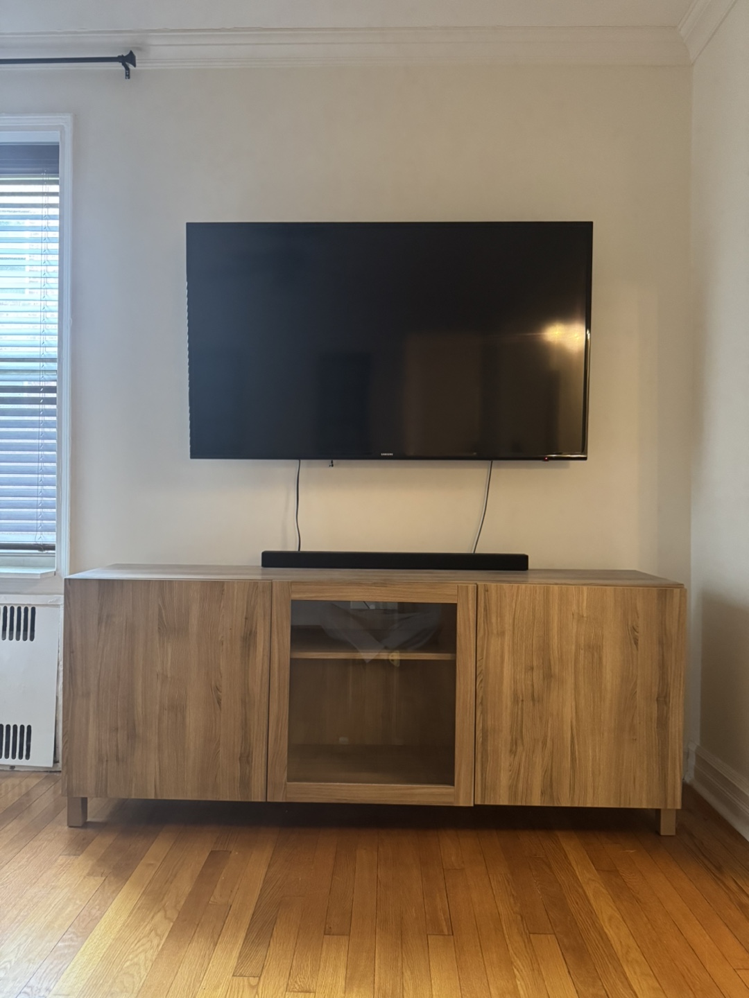 Besta Storage Combination w/ Glass Door/ Stained Oak - photo 2