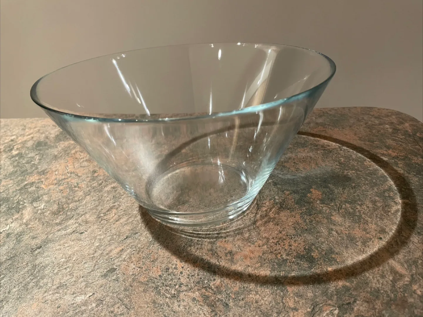 Clear Glass Serving/ Mixing Bowl thumbnail