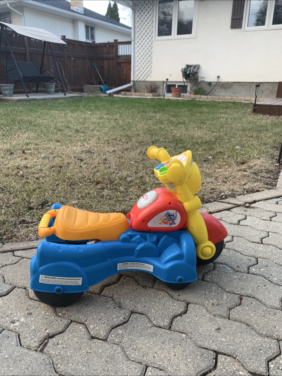 Fisher-Price Laugh & Learn 3-Wheeled Motorcycle - photo 3
