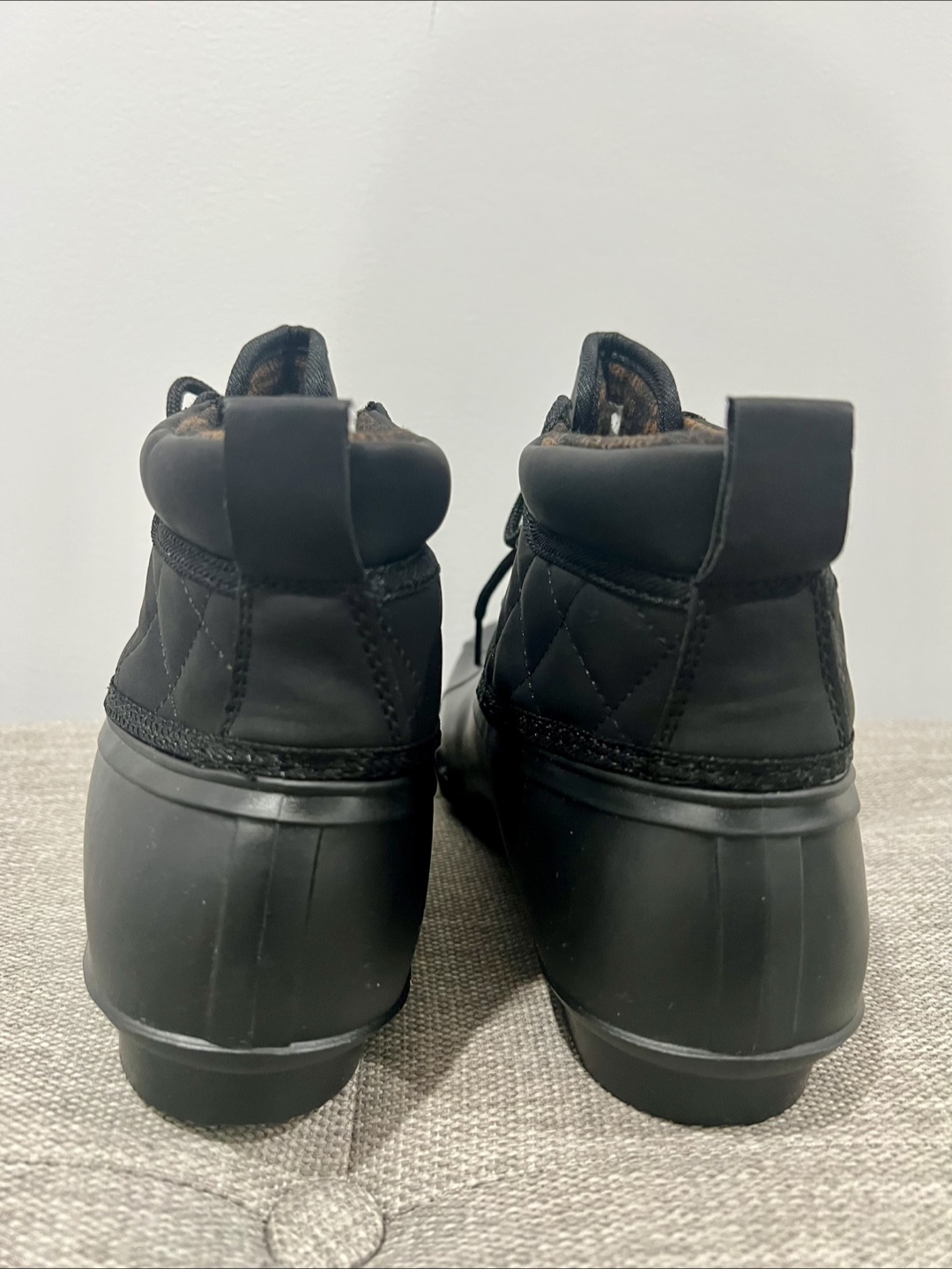 Dream Pairs Black Quilted Duck Boots - photo 3