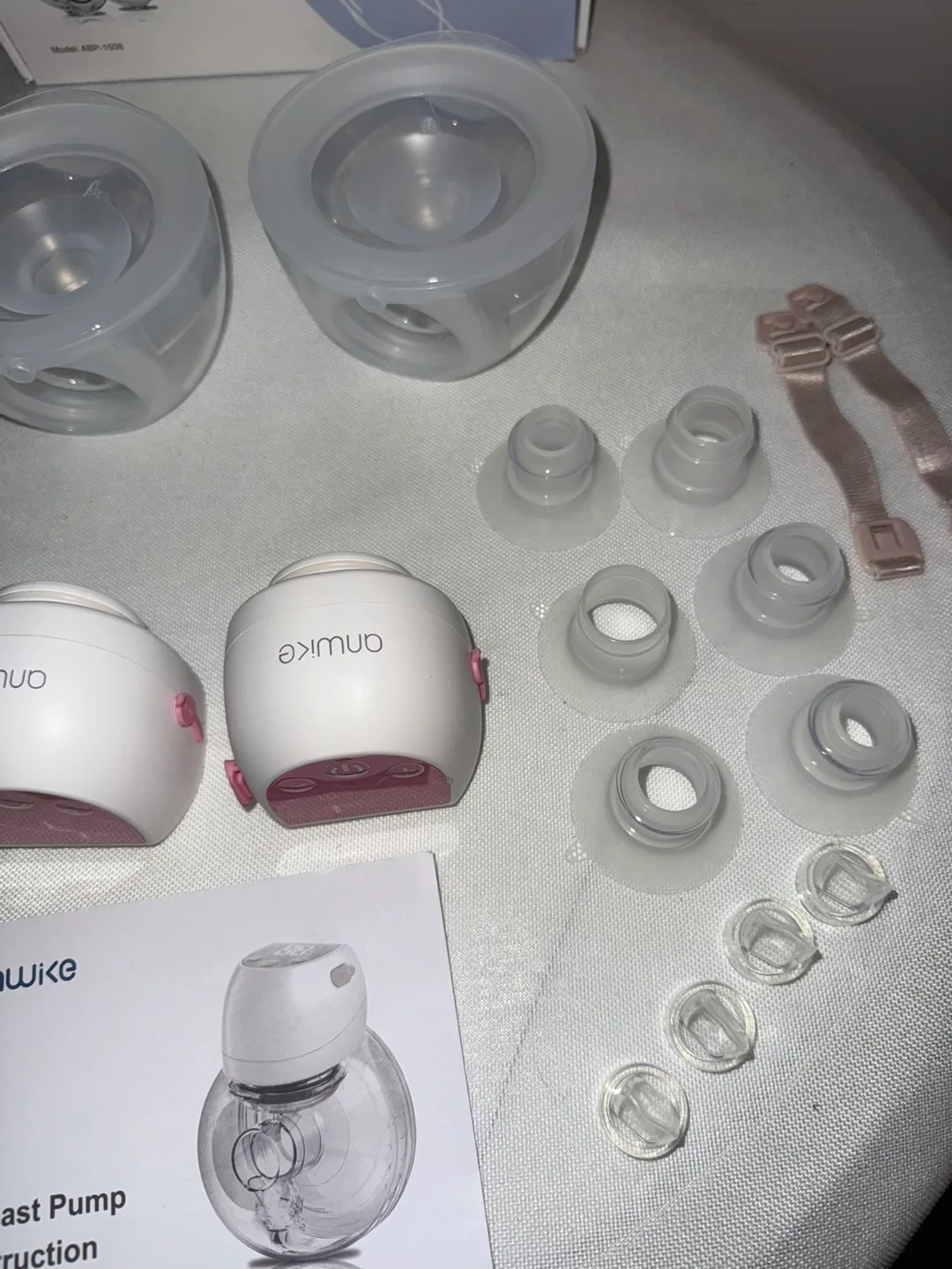 Anwike 1508 Ultra-Light Wearable Breast Pump image indicator(8)