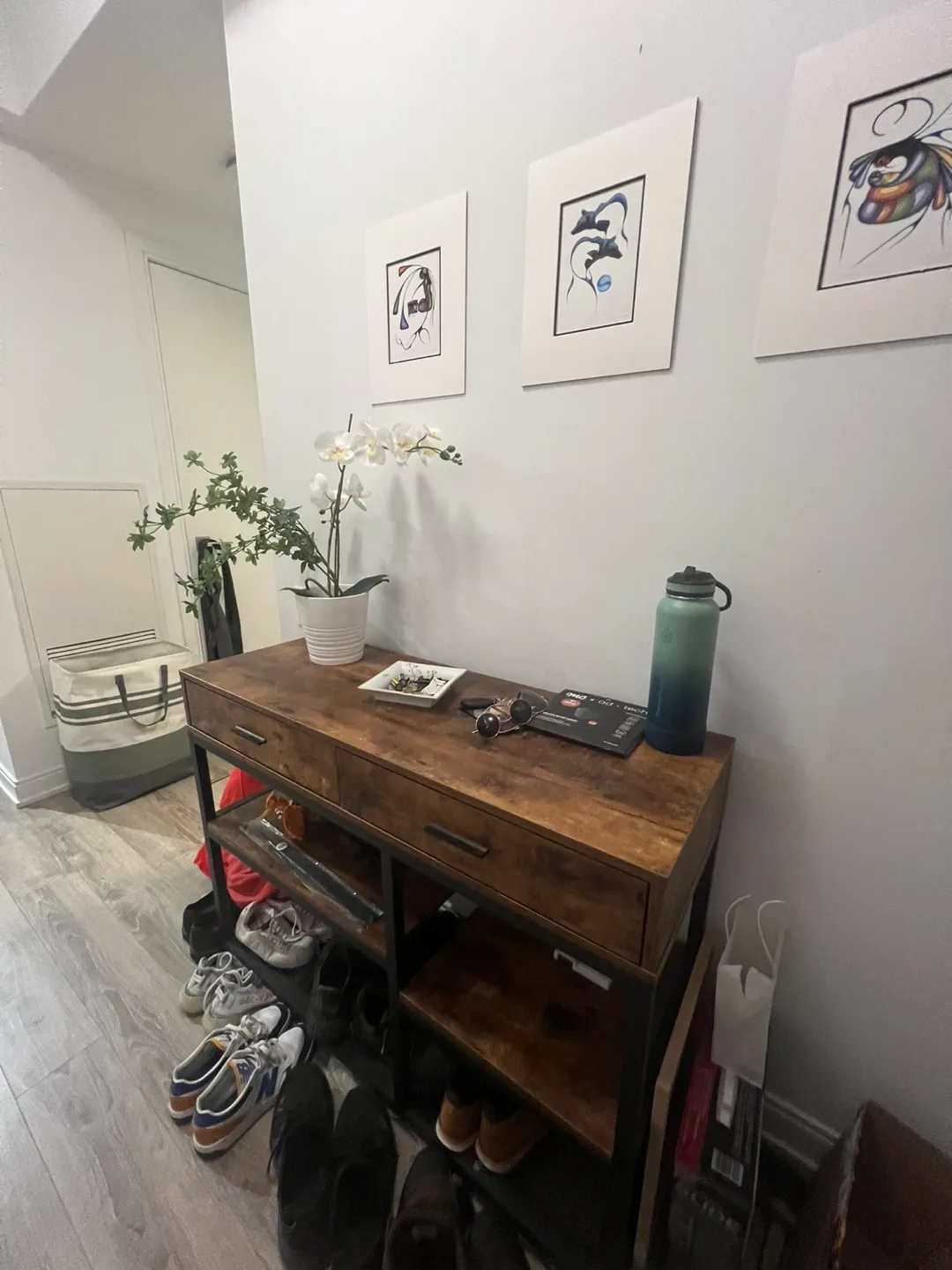 Console Table with Shoe Storage thumbnail