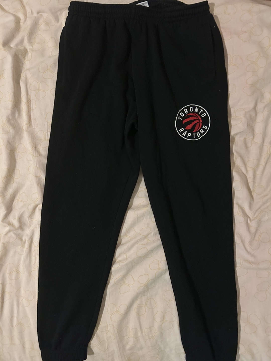 Toronto Raptors Black Sweatpants
