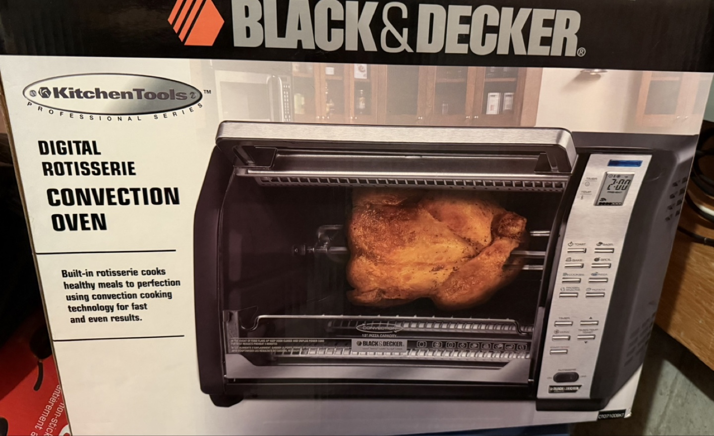 Black & Decker Digital Rotisserie Convection Oven