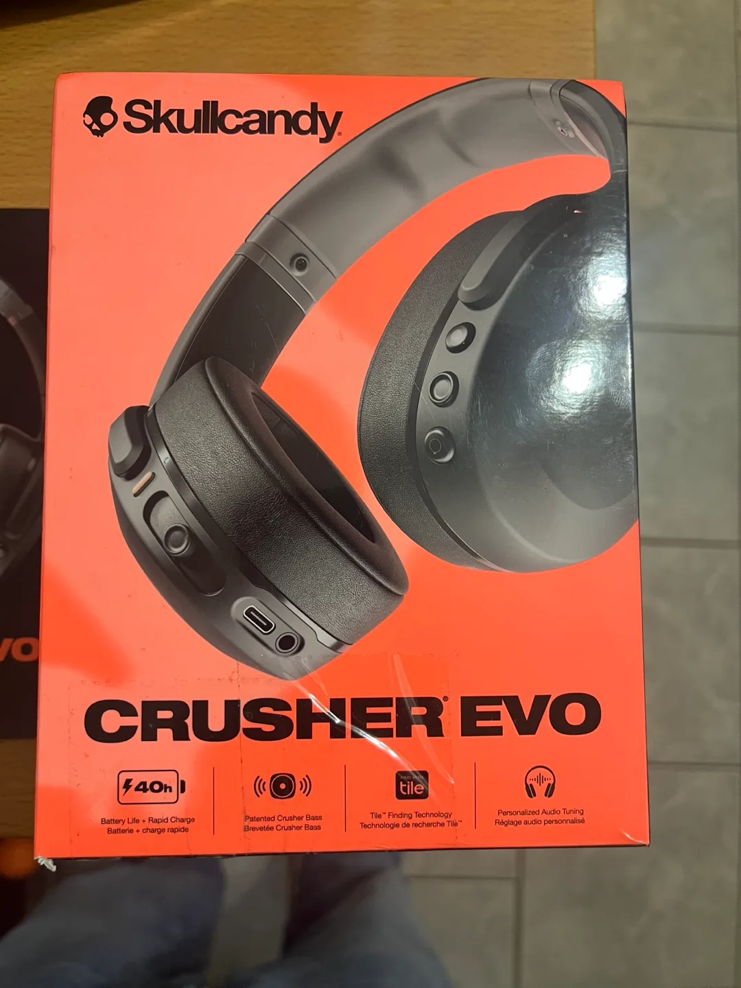Skullcandy Crusher Evo Wireless Headphones - Brand New thumbnail